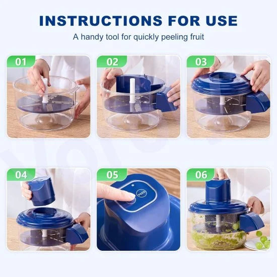 Automatic Fruit & Vegetable Peeler Machine